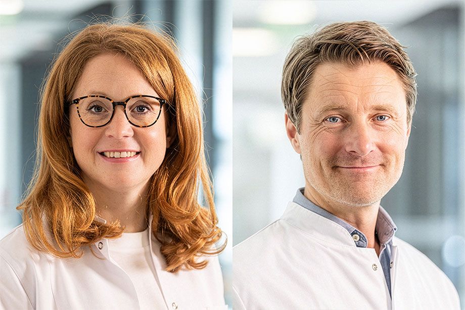 Die RoMed-Spezialisten Oberärztin Dr. Anna Deißler und Chefarzt PD Dr. Hendrik Jünger Die RoMed-Spezialisten Oberärztin Dr. Anna Deißler und Chefarzt PD Dr. Hendrik Jünger