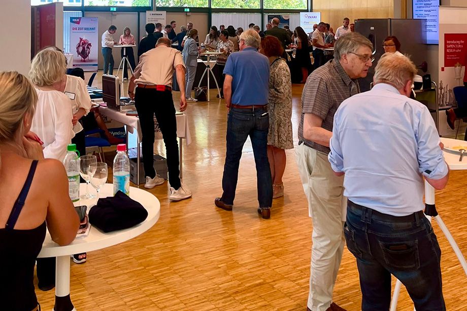 Reges Interesse herrschte bei der Industrieausstellung. Reges Interesse herrschte bei der Industrieausstellung.